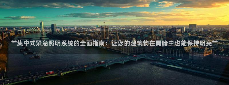 **集中式紧急照明系统的全面指南:让您的建筑物在黑暗中也能保持明亮**