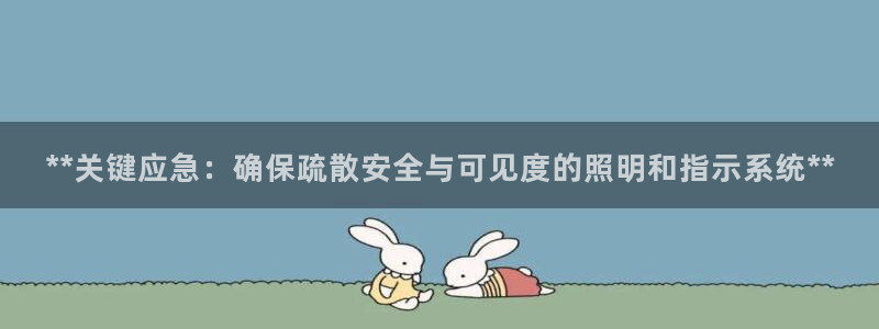 **关键应急：确保疏散安全与可见度的照明和指示系统**