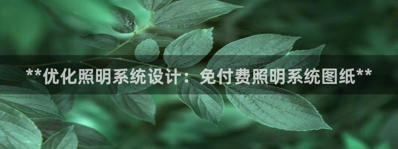 **优化照明系统设计：免付费照明系统图纸**