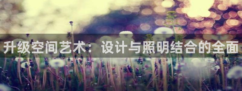 升级空间艺术:设计与照明结合的全面