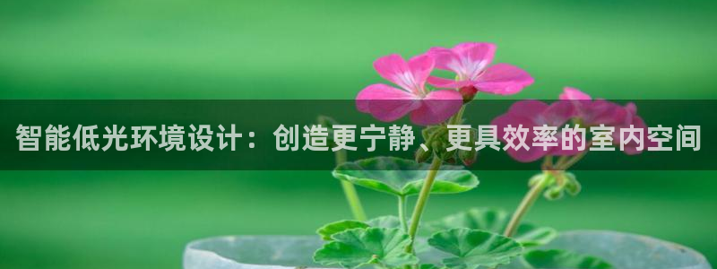 智能低光环境设计：创造更宁静、更具效率的室内空间