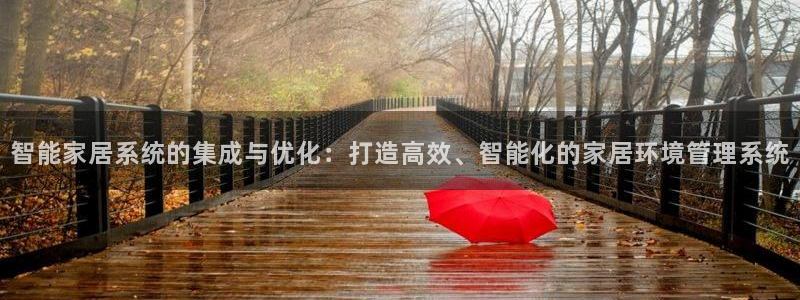 智能家居系统的集成与优化：打造高效、智能
