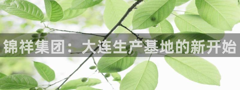 锦祥集团：大连生产基地的新开始