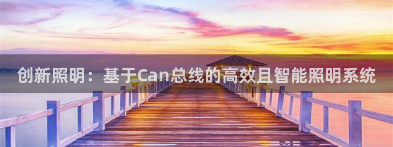 创新照明：基于Can总线的高效且智能照明系统